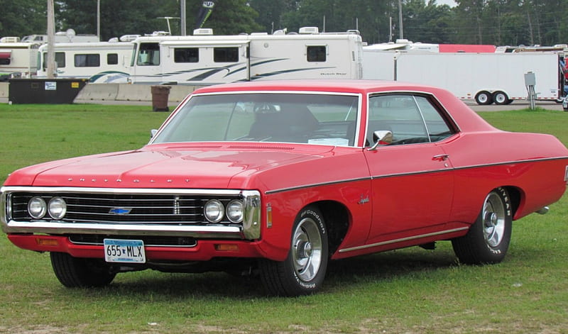  Chevrolet Impala, rojo, chevy, gm, impala, chevrolet, Fondo de pantalla HD