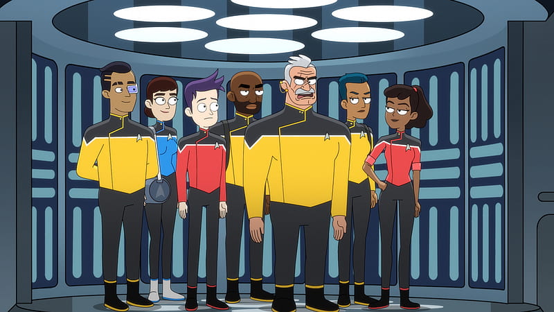Star Trek, Star Trek: Lower Decks, Beckett Mariner , Brad Boimler , Sam Rutherford , Shaxs (Star Treck), HD wallpaper