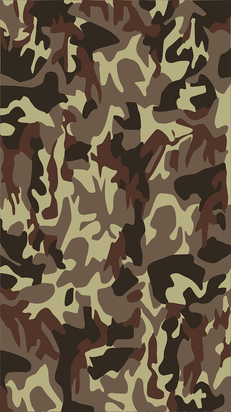 Brown Camo, 929, camouflage, fall , woodland, HD phone wallpaper