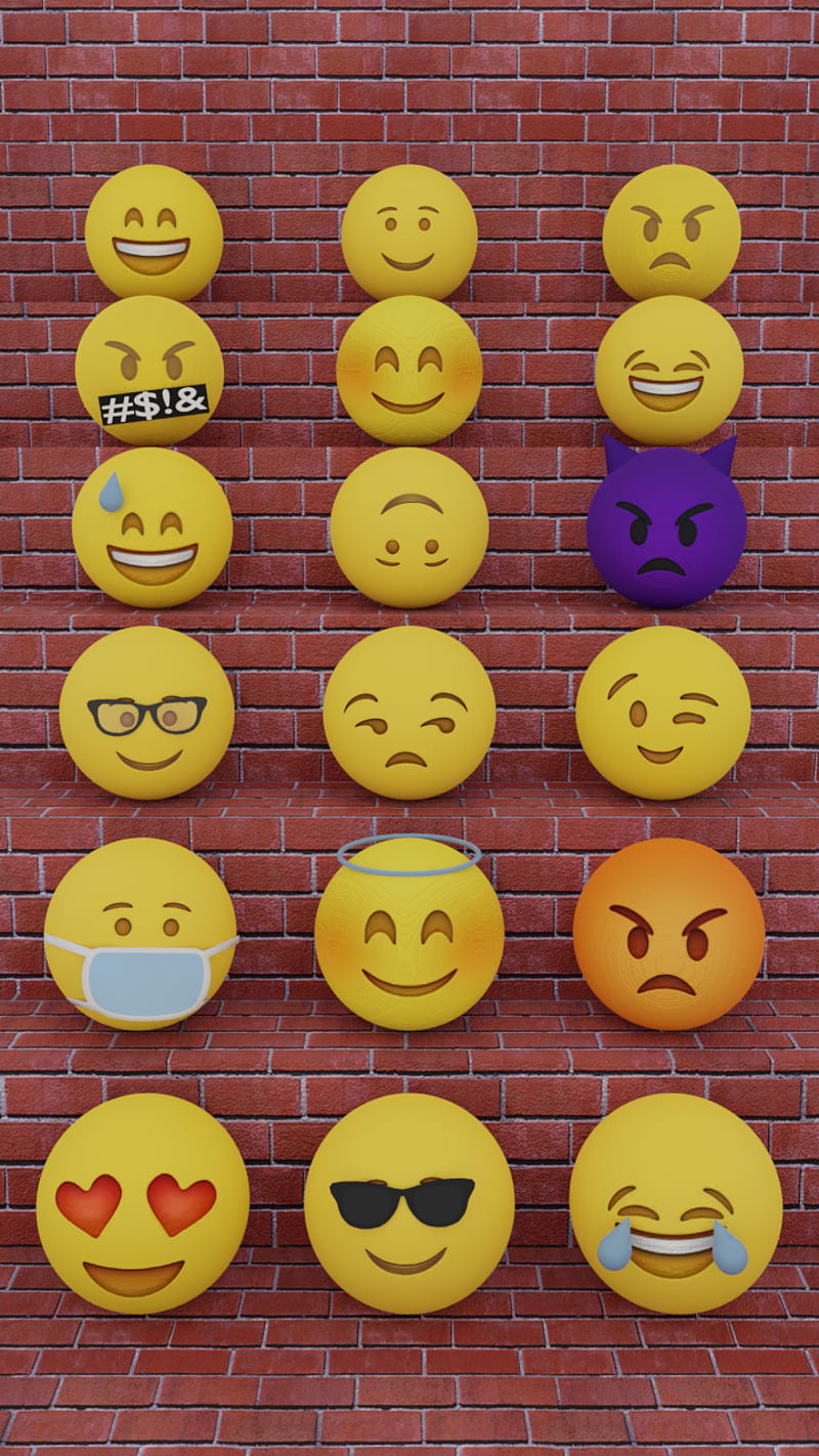 Emojis, emoji, smiles, faces, laugh, angry, sad, whatsapp ...
