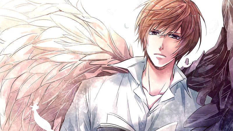 Black hair light yagami with death note book in hand death note anime, HD  wallpaper | Peakpx