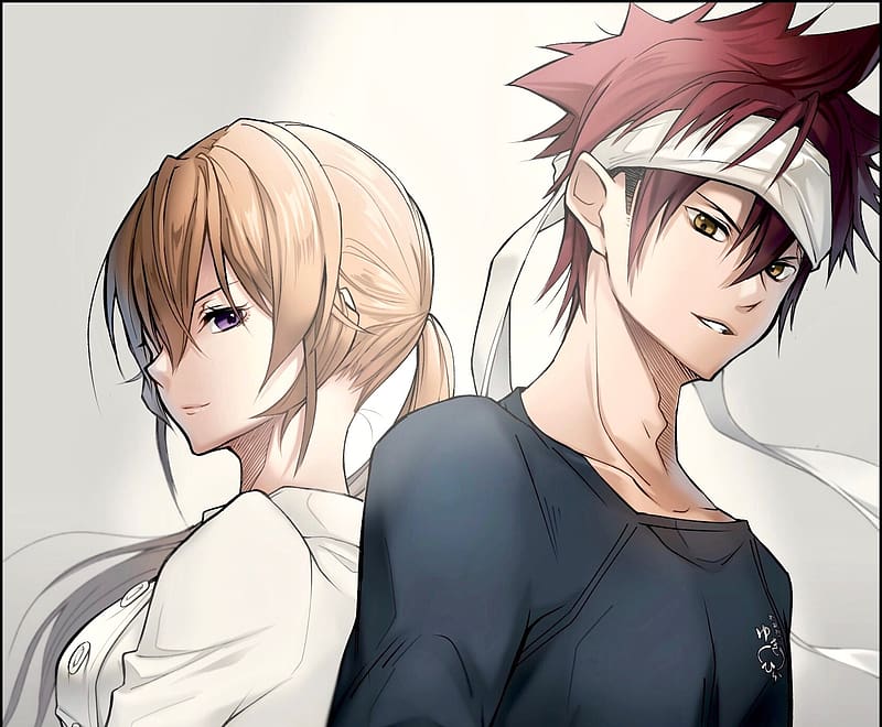 Soma Yukihira Et Erina Nakiri  Food wars, Anime, Anime images