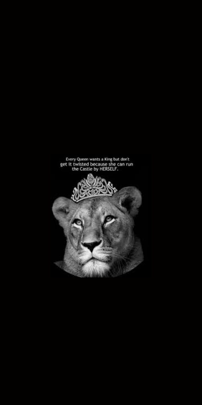 Crowned Queen Lioness, Animal Portrait, Poster Print, Wall Art Home Décor |  eBay