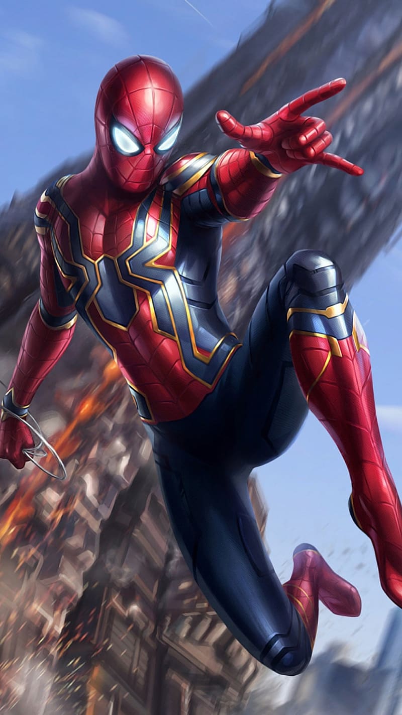 Avengers 3d, Spiderman, avenger, marvel, HD phone wallpaper