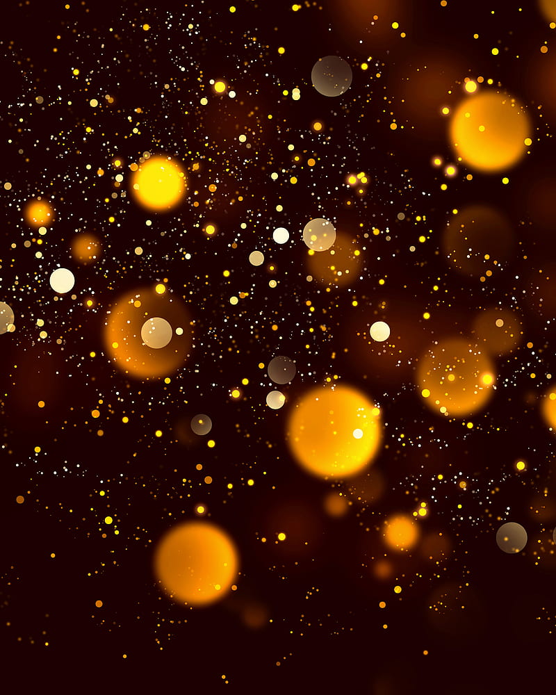 Bubbles Android Golden Hd Phone Wallpaper Peakpx
