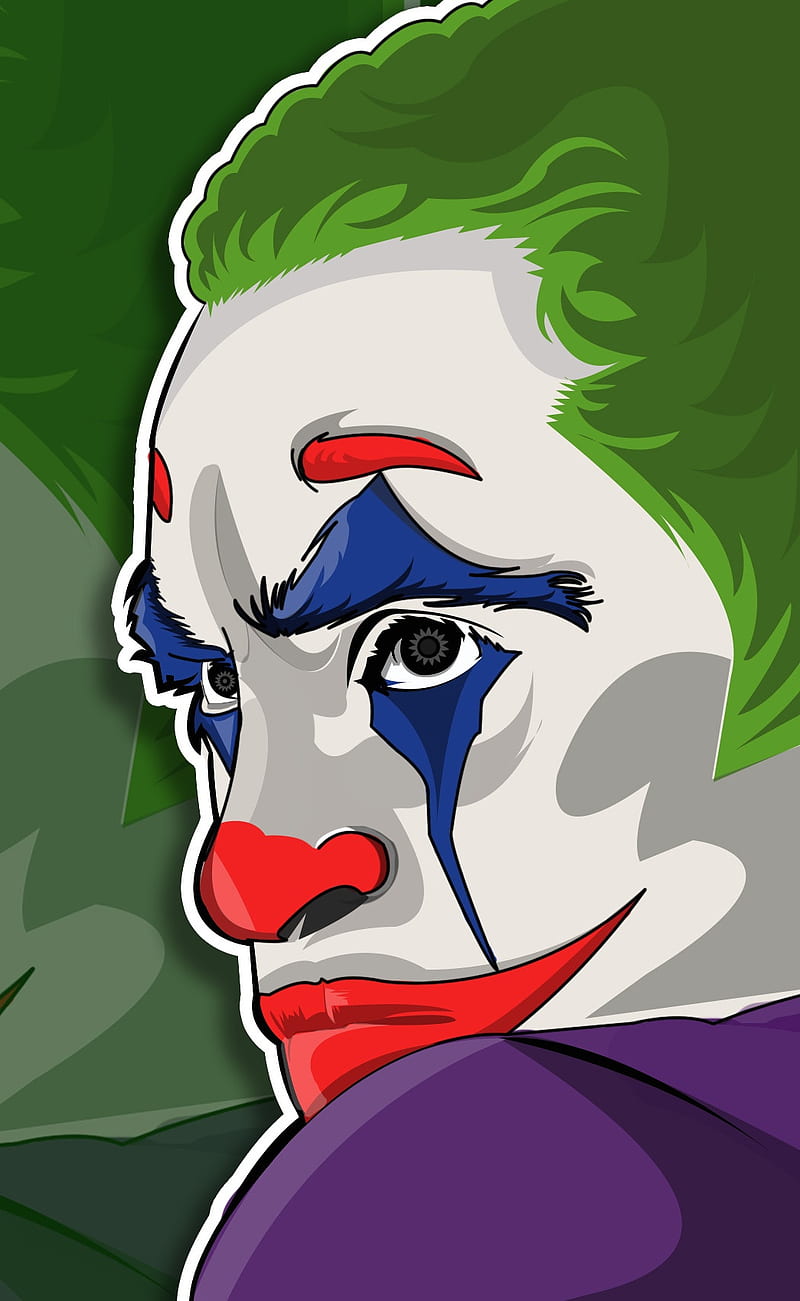 Joker, eshan, eshansulakkana, hero, iphone, jokers, joker, vector, HD phone wallpaper