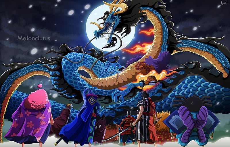 Wallpaper game, pirate, anime, one piece, dragon, asian, manga