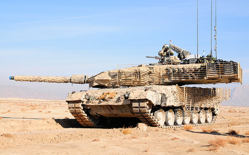 Leopard 2A6, German main battle tank, German army, tanks, Germany, HD wallpaper