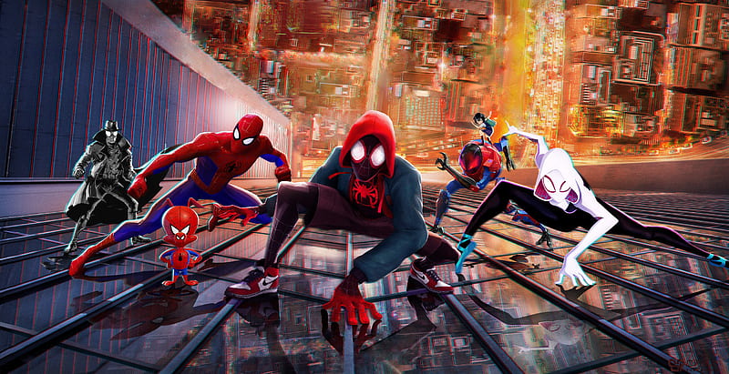 SpiderMan Into The Spider Verse New China Poster, spiderman-into-the-spider-verse, 2018-movies, movies, spiderman, animated-movies, poster, HD wallpaper