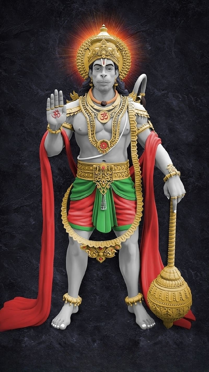 Hanuman Ji Ki, Lord Hanuman Statue, god, bajrangbali, HD phone ...