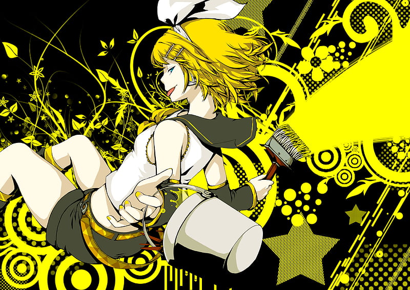 Rin Kagamine Meltdown Hintergrundbild