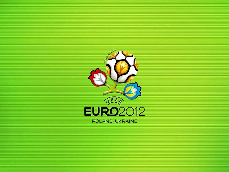 Poland Ukraine Logo UEFA-Euro 2012, HD wallpaper