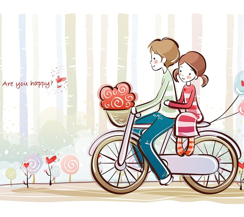 So Cute, couple, happy, love, HD wallpaper | Peakpx
