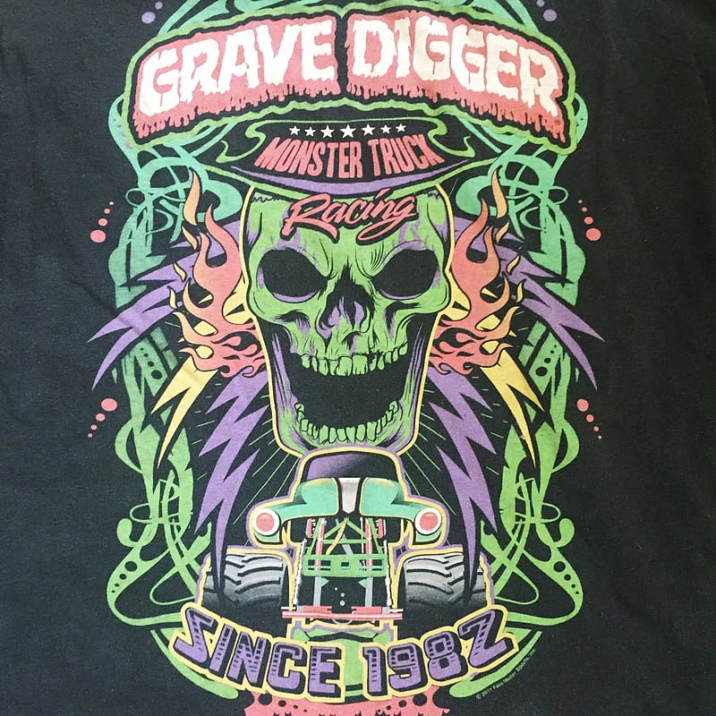 Grave digger, monster jam, HD phone wallpaper