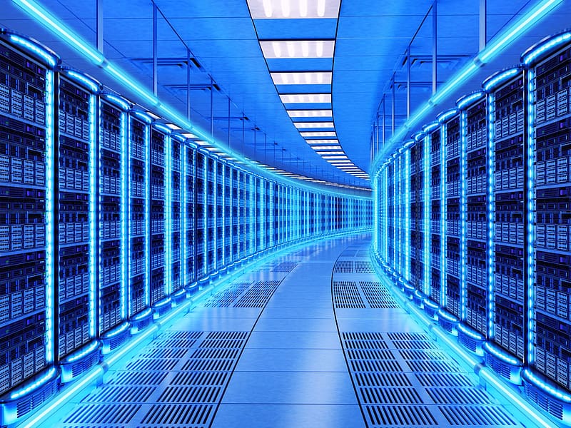 Technology, Server, Data Center, HD wallpaper