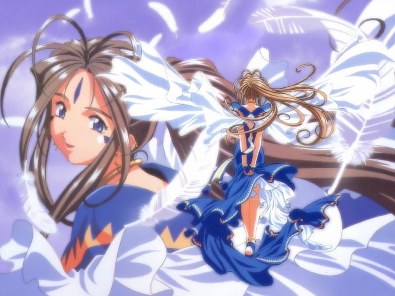Athah Anime Ah! My Goddess Belldandy Urd Skuld Peorth 13*19 inches Wall  Poster Matte Finish Paper Print - Animation & Cartoons posters in India -  Buy art, film, design, movie, music, nature