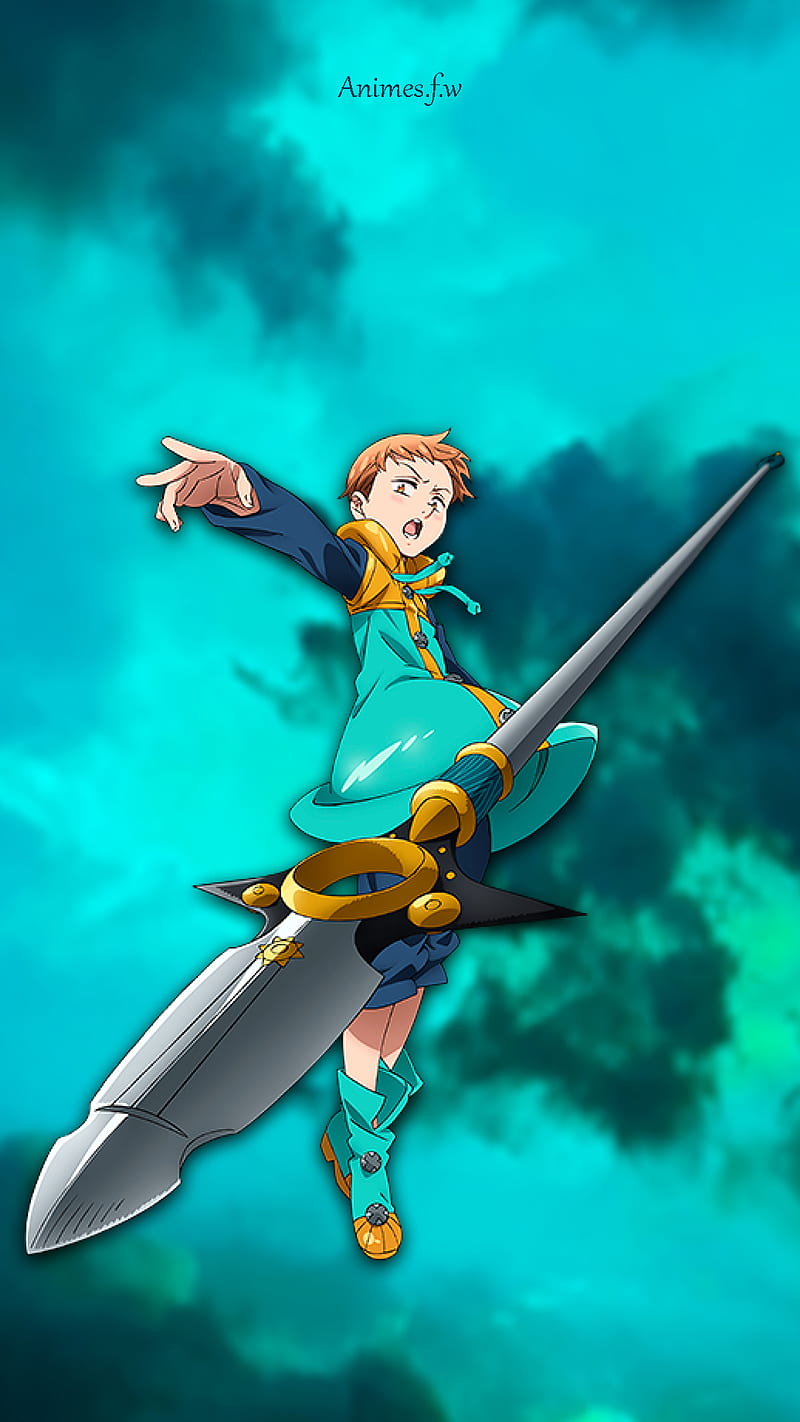 King, meliodas, diane, nanatsunotaizai, Animesfw, animes, nanatsu no taizai,  HD phone wallpaper