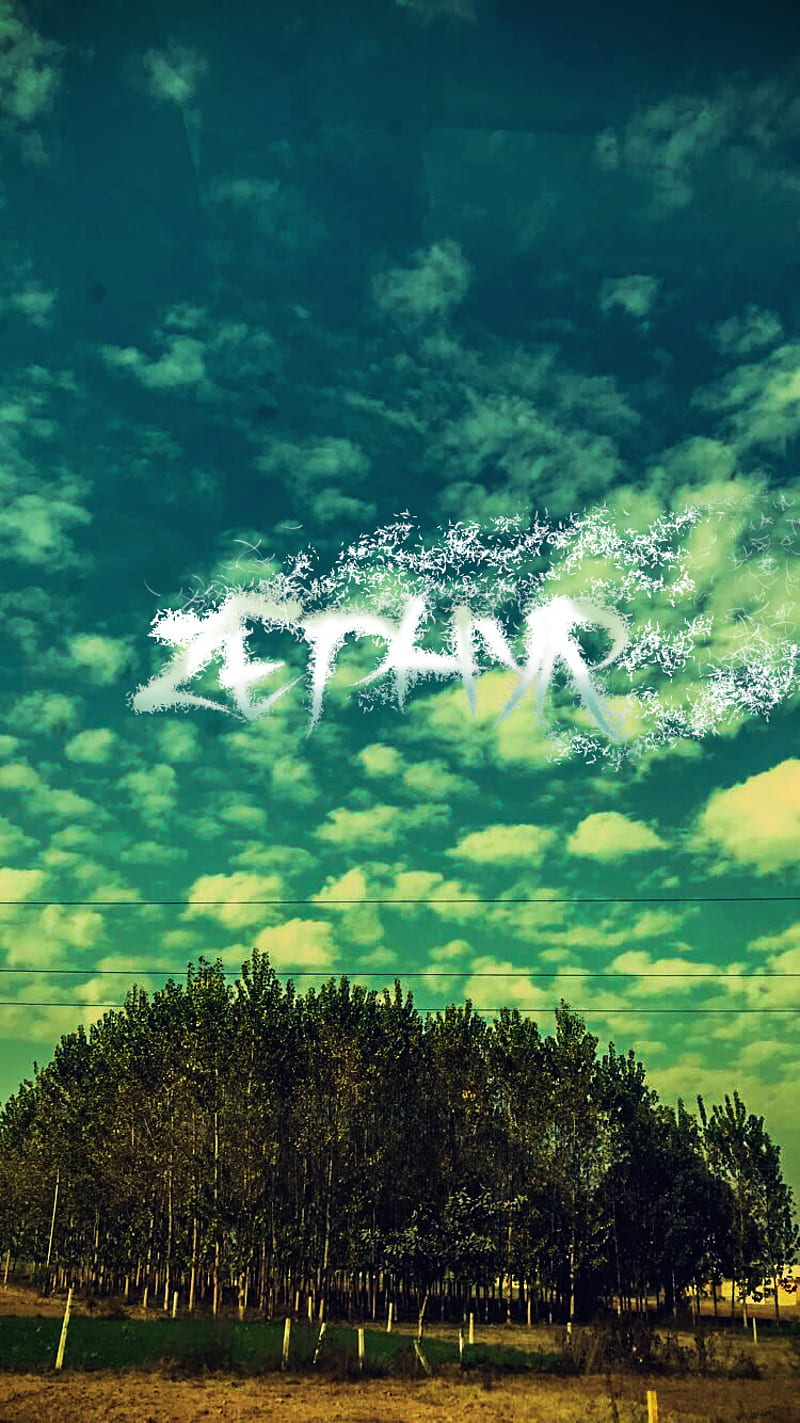 zephyr, clouds, earth, fields, nature, onewordcaption, sky, trees, HD phone wallpaper
