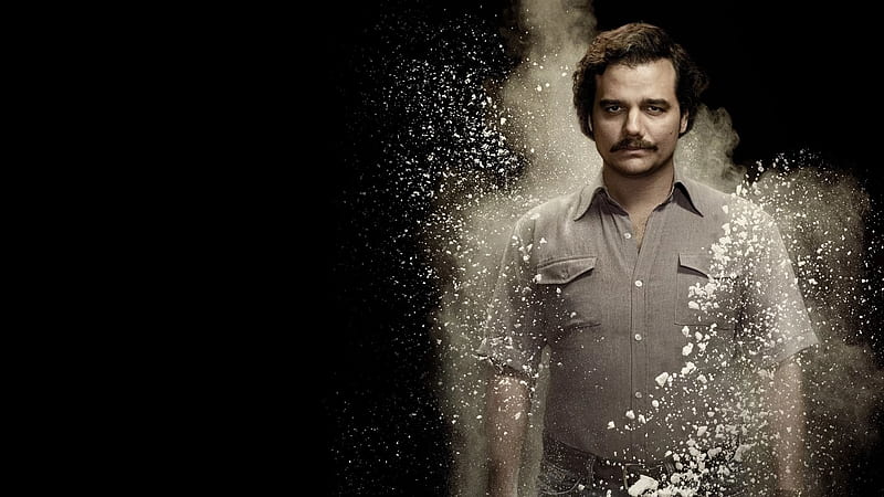Wagner Moura As Pablo Escobar In Narcos, portrayal, Pablo Escobar, Narcos, drug baron, cocaine, tv show, drug, entertainment, tv series, Wagner Moura, netflix, drug lord, acting, actor, HD wallpaper