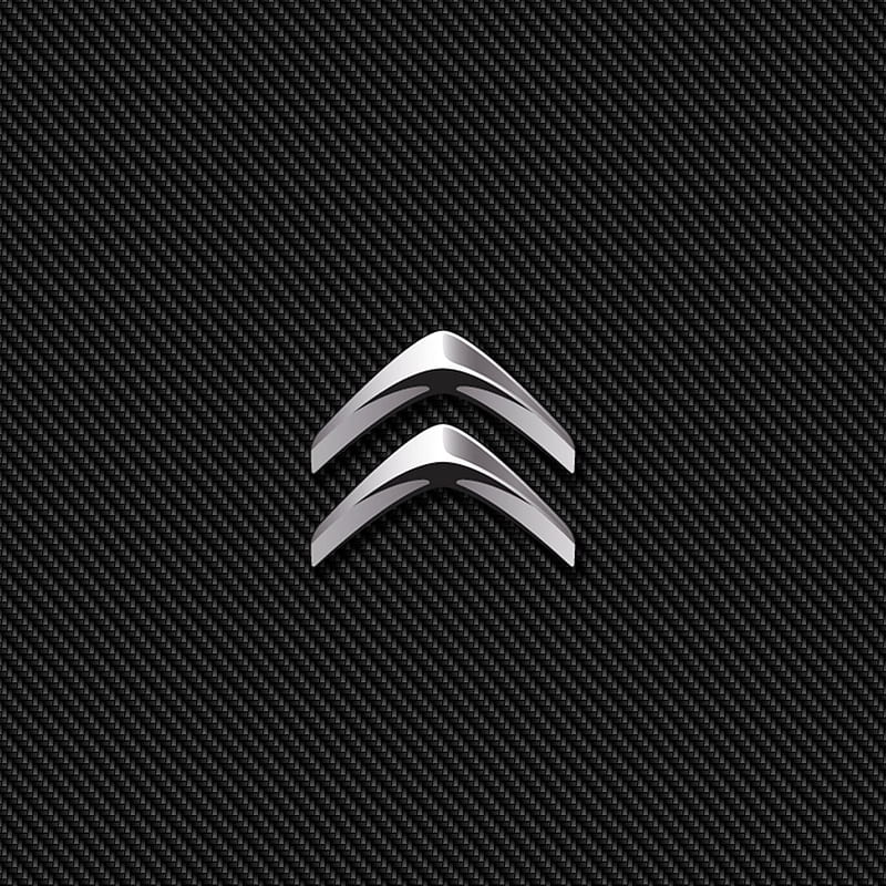 Citroen Carbon, badge, emblem, logo, HD phone wallpaper