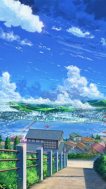 Japanese Anime City, anime places HD phone wallpaper | Pxfuel