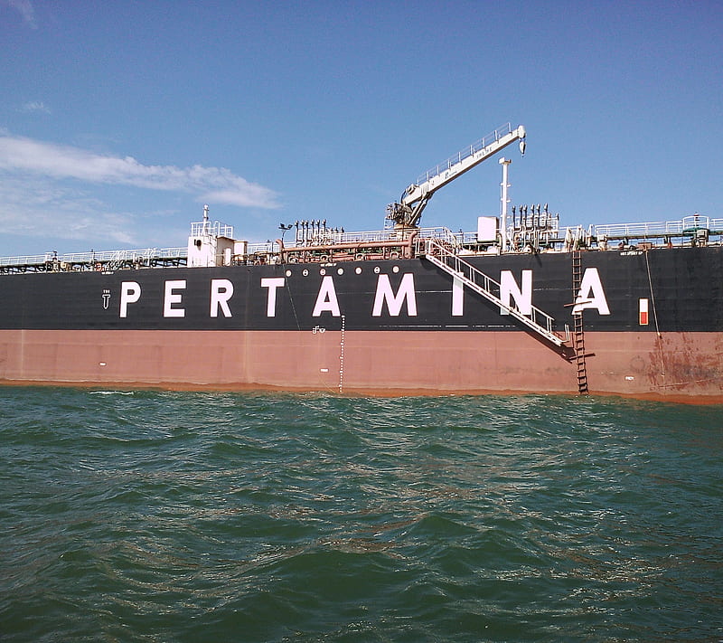 Pertamina ship, black, wolf, HD wallpaper