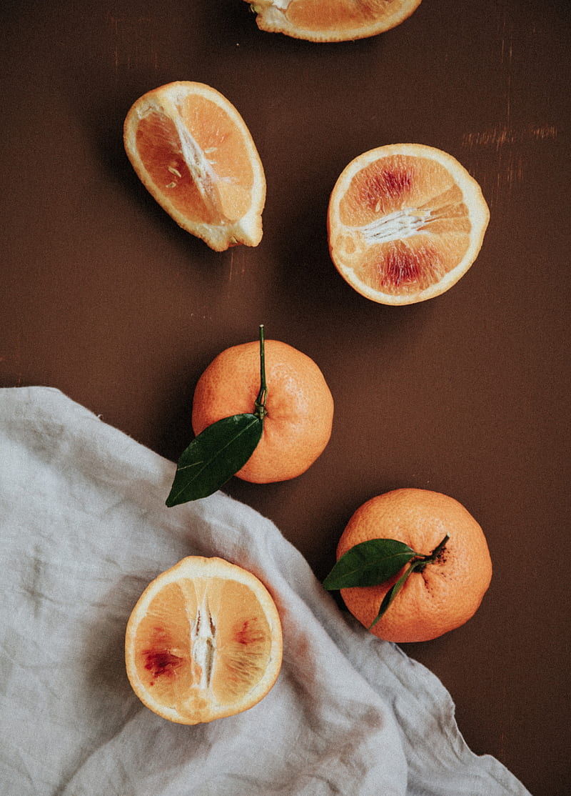 oranges, fruits, slices, citrus, HD phone wallpaper