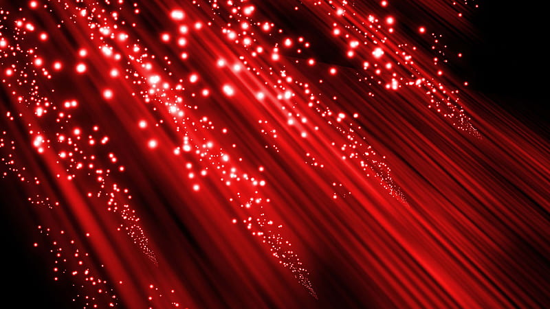 Red Radiating Lines With Glitters And Black On Sides Red Aesthetic, HD wallpaper