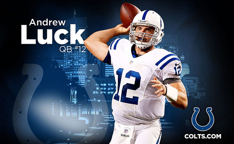 Andrew Luck Indianapolis Colts qb, 19, sport, 2012, football, 10, HD wallpaper