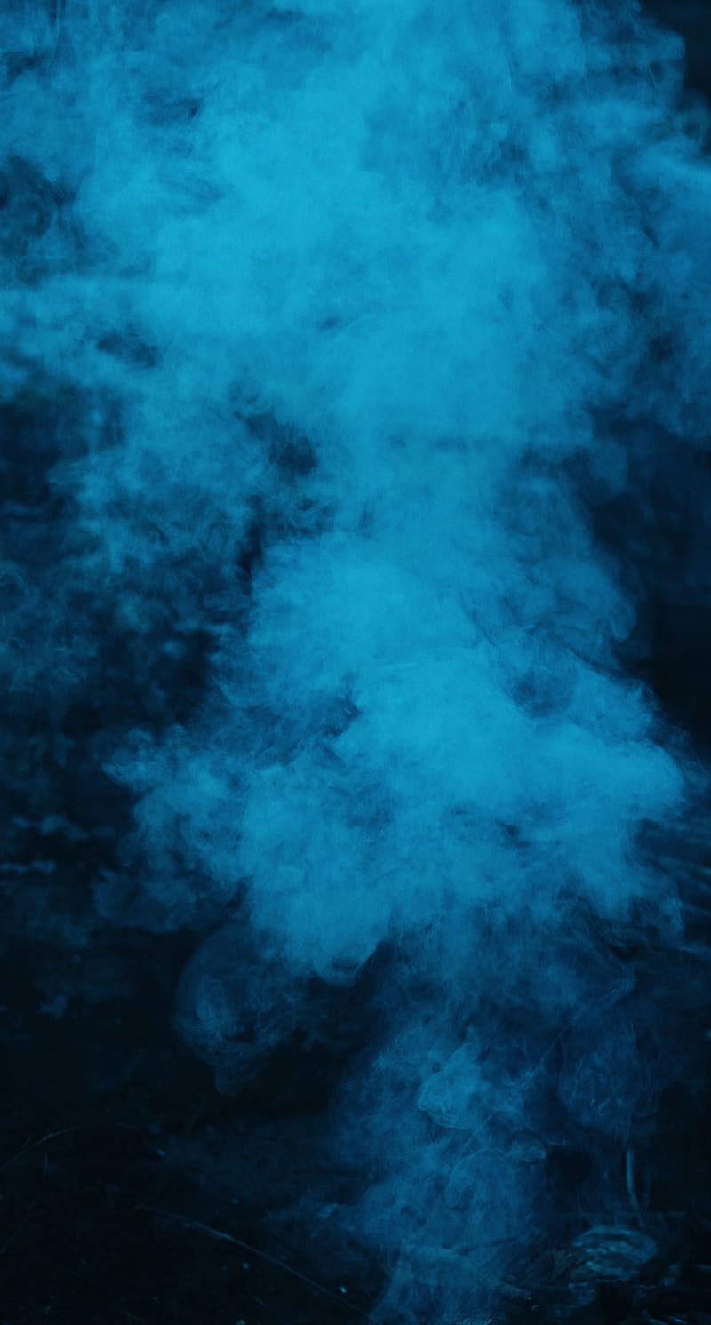 Blue Smoke, The, burning, dark, fire, fire, graphy, HD phone wallpaper