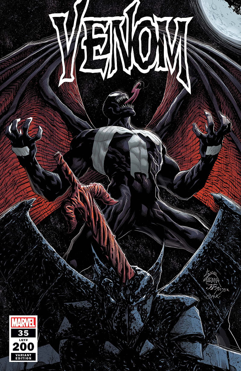 Venom, marvel, knull, king in black, comics, spider-man, aveengers, HD phone wallpaper