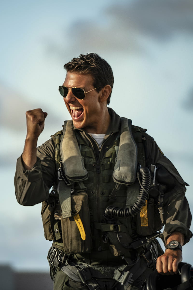 Tom Cruise Top Gun Maverick, HD phone wallpaper