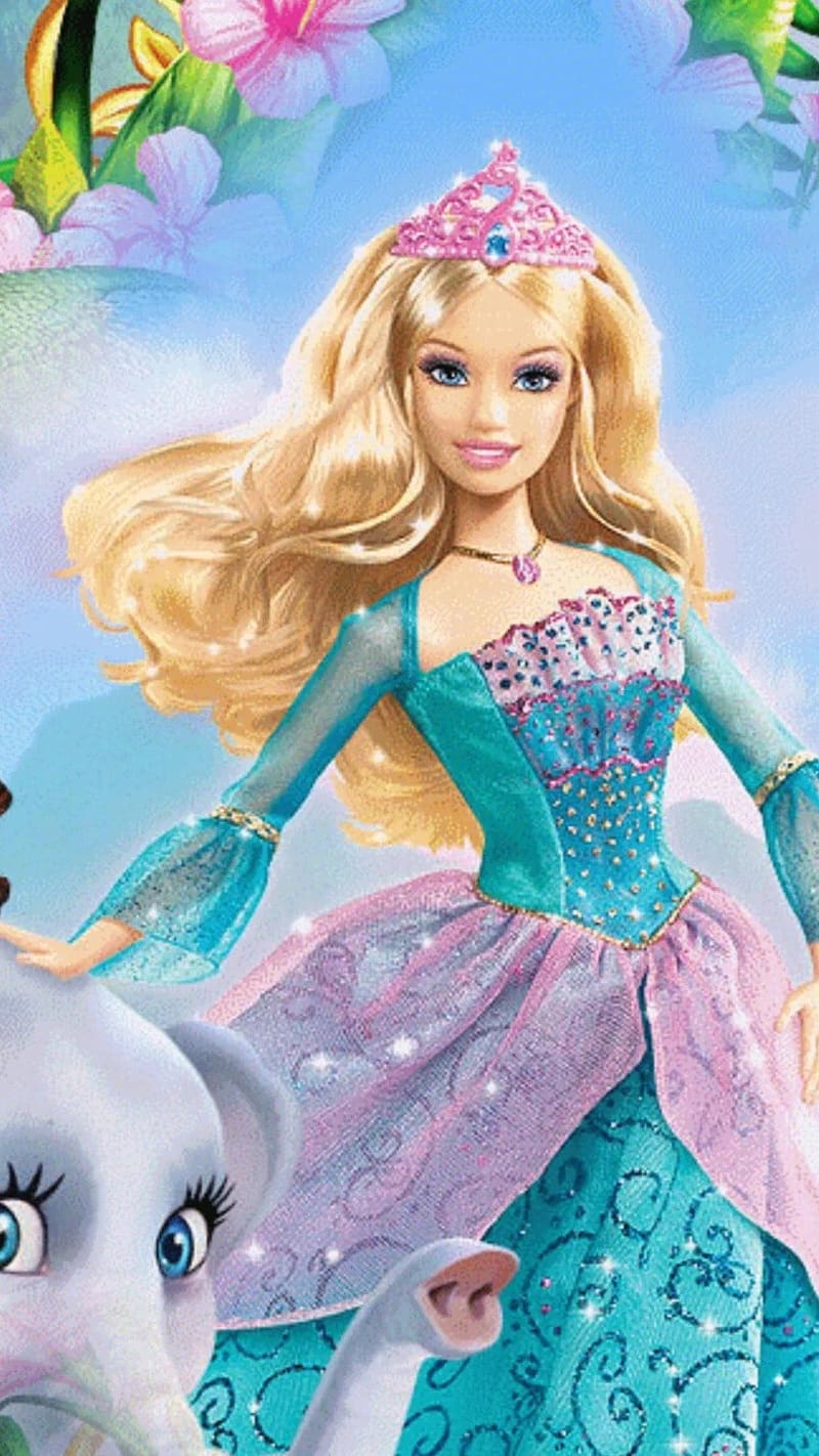 Barbie Princess Cartoon, barbie princess, cartoon, animal cartoon, HD phone  wallpaper | Peakpx