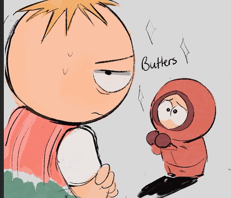 kenny and butters!!!, whoopee, taco, hoora, yay, HD wallpaper