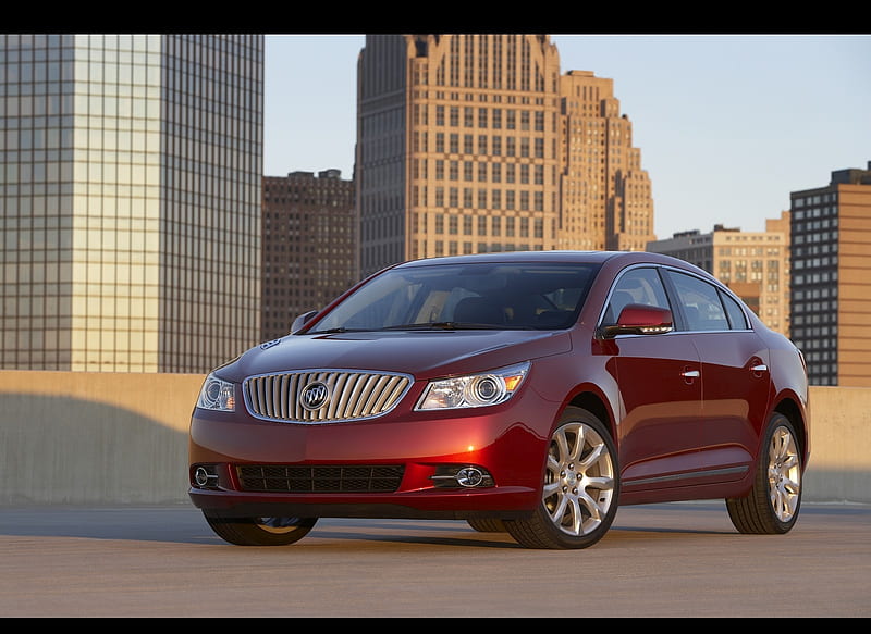 Buick LaCrosse (2010) - Front Angle, car, HD wallpaper