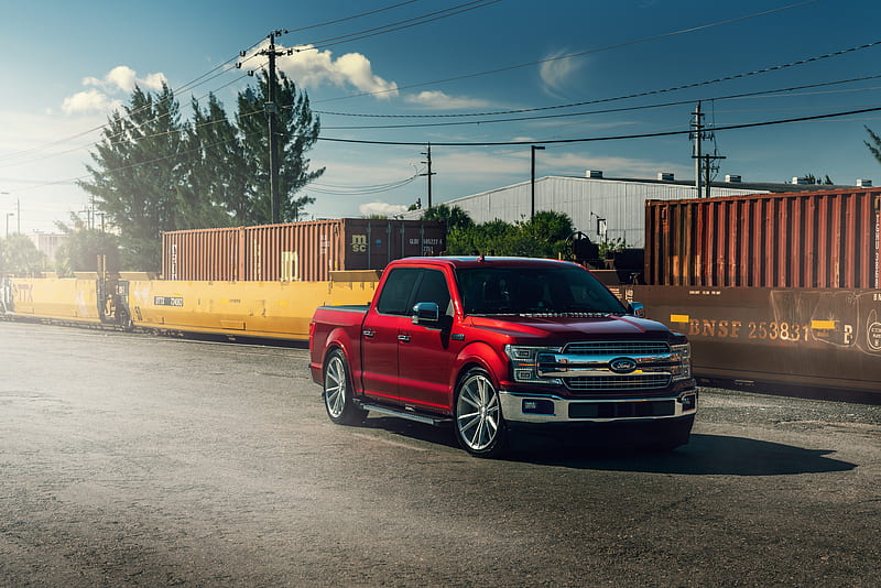Ford F Velgen Contained Ruby Red Ford F Ford Carros HD Wallpaper Peakpx