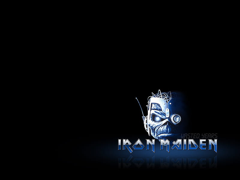 Iron Maiden Wasted Years, musicians, group, heavy metal, band, HD wallpaper
