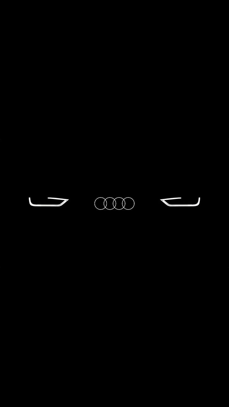 Audi a5 Led, a4, a6, a7, black, driver, logo, HD phone wallpaper