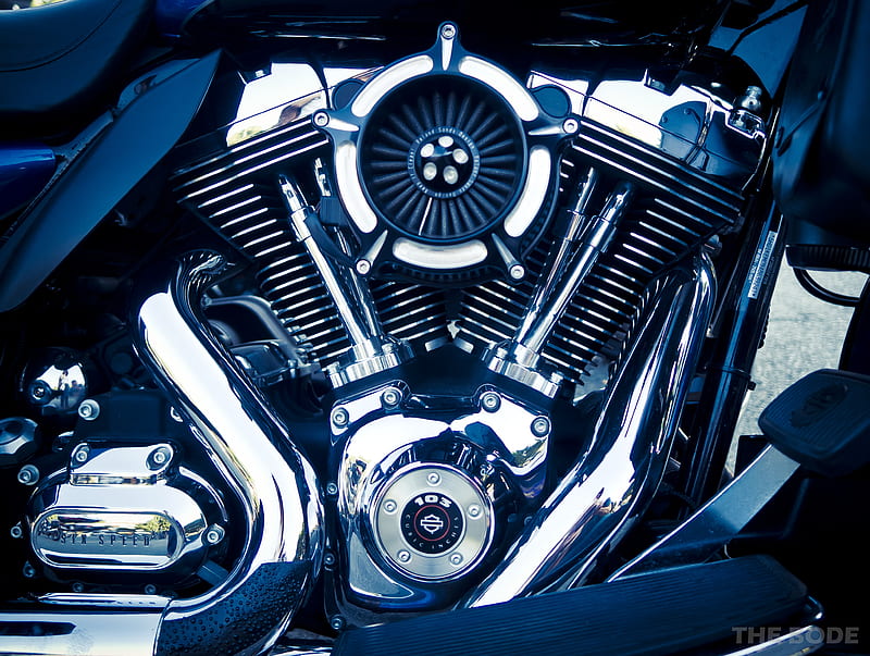 harley davidson, motorcycle, bike, engine, HD wallpaper