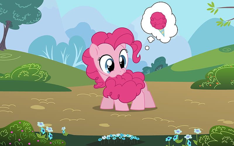 Pinkie Pie Cotton Tail, candy, little, tail, magic, my, cotton, cute, pinkie, is, friendship, pony, pie, HD wallpaper
