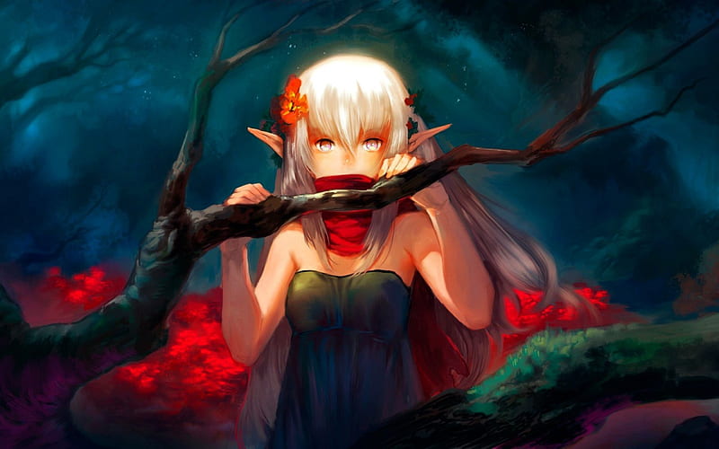 An anime forest fairy girl on Craiyon-demhanvico.com.vn