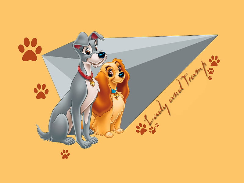 Lady And The Tramp, And, Lady, Tramp, The, HD wallpaper