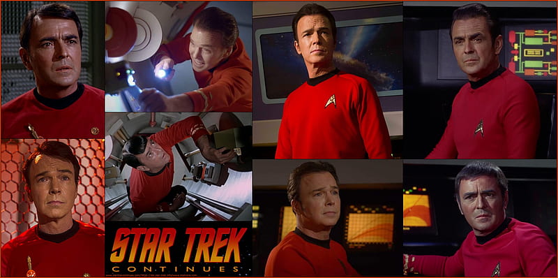 Actors James and Chris Doohan as Scotty, Montgomery Scott, Star Trek, STC, Scotty, Engineers, HD wallpaper