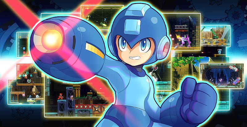Video Game, Mega Man, Rock (Mega Man), Mega Man 11, HD wallpaper