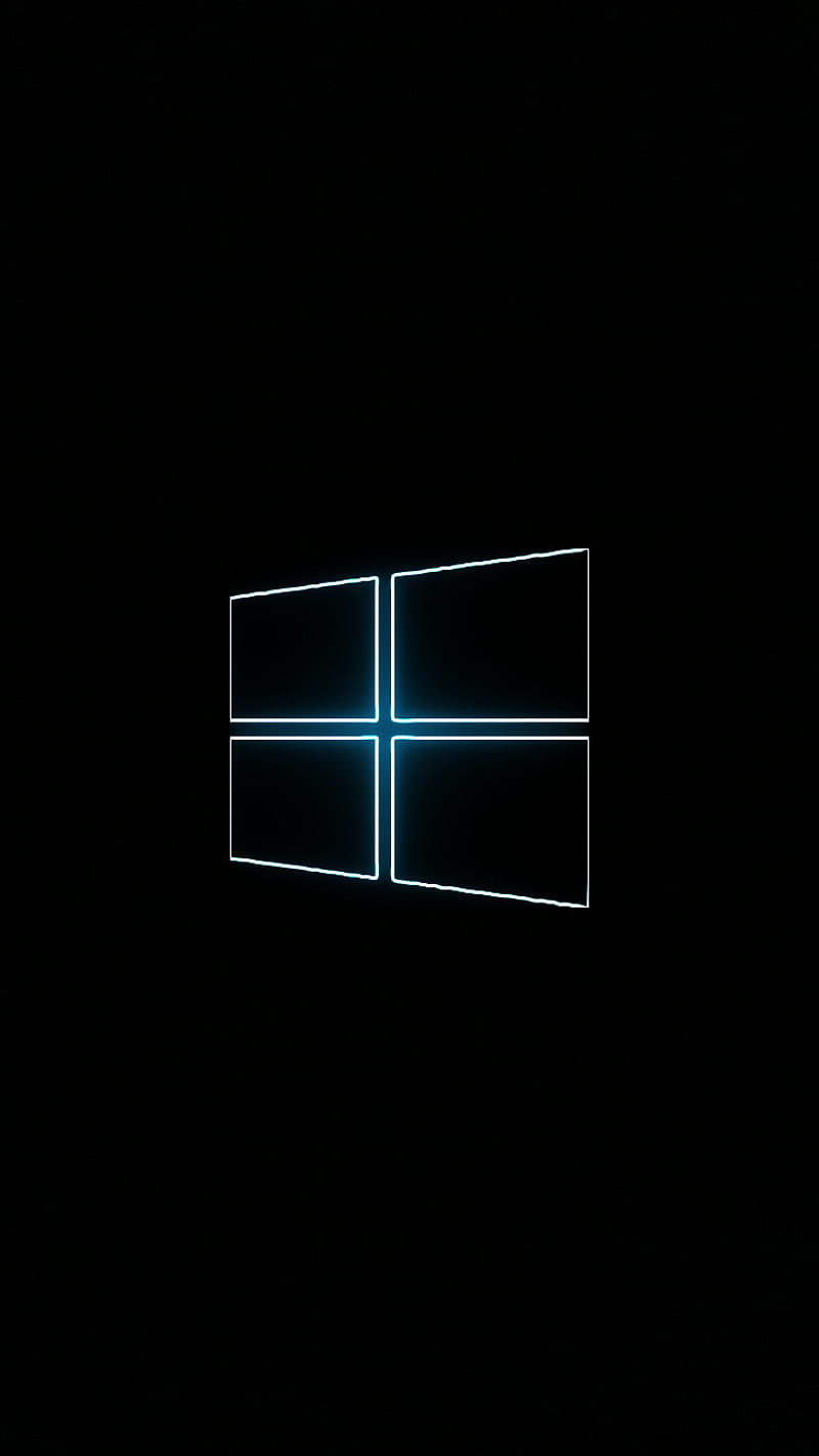 Windows Style Blue, window, phone, black, preto, blue, tecnologia, tech, technology, HD phone wallpaper