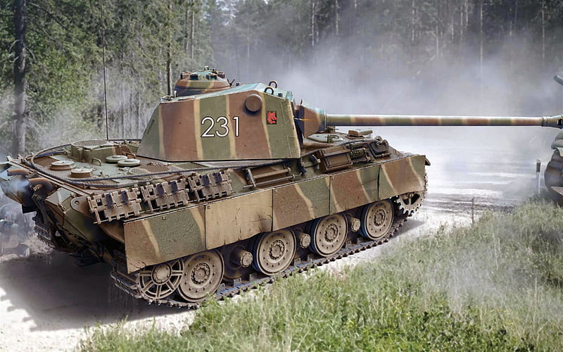 Panther II, German tank, World of Tanks, Germany, tanks, popular games, HD wallpaper