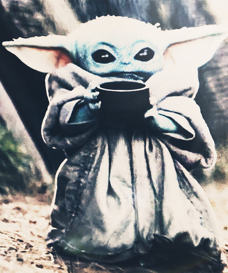 Coffee First Baby Yoda Cute Hd Mobile Wallpaper Peakpx