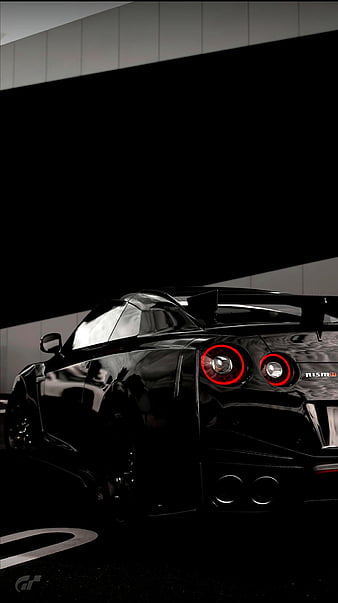Nissan GtR Black, nissan, nissan-gtr, carros, black, HD wallpaper