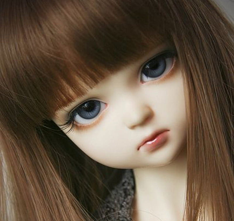 Cute doll, cute, bonito, eyes, doll, HD wallpaper | Peakpx