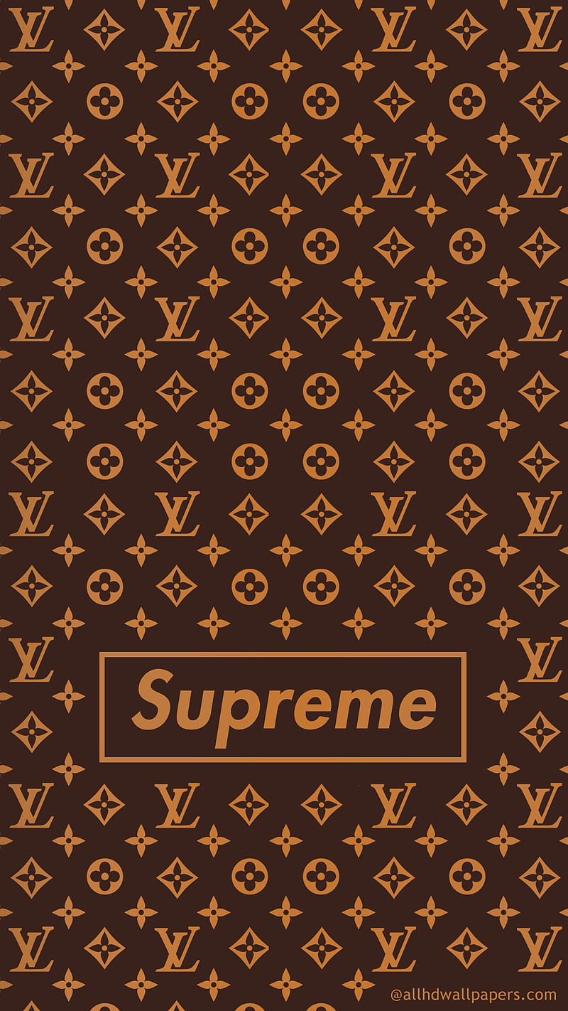 SUPREME AND LV, fondo de supreme, louis vuitton, HD phone wallpaper